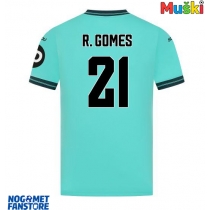 Wolves Rodrigo Gomes #21 Gostujuci Dres 2025-26 Kratak Rukav